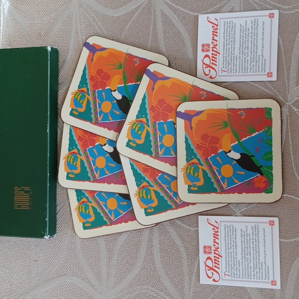 Pimpernel Coasters!